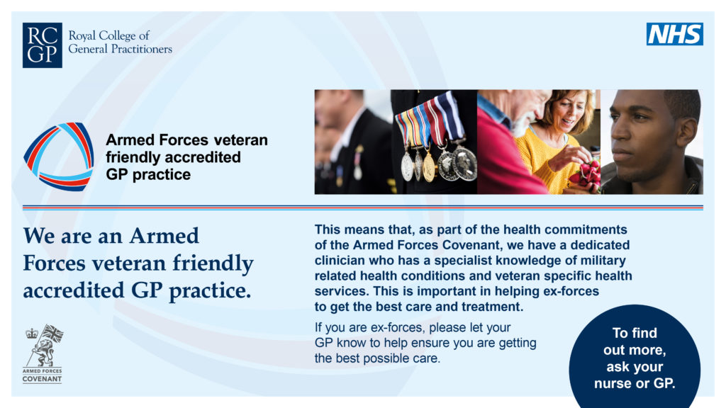 we are a veteran friendly practice